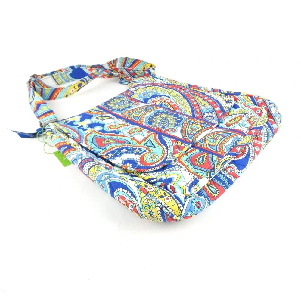 Vera Bradley Marina Paisley Mailbag Hipster NWT